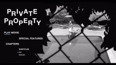 private property dvdscreener|Private Property Blu.